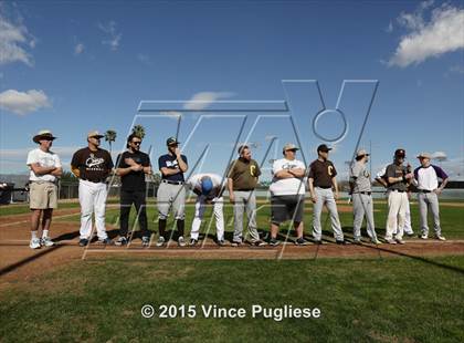 Thumbnail 1 in Crespi Varsity vs. Crespi Alumni 2015 photogallery.
