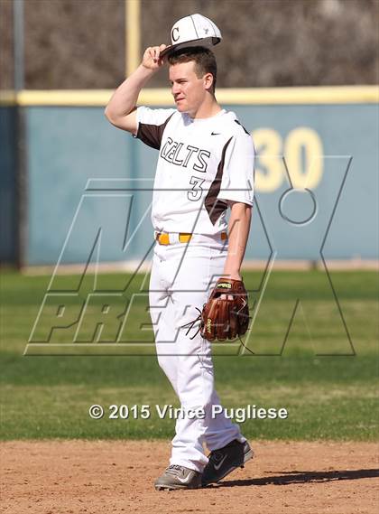 Thumbnail 2 in Crespi Varsity vs. Crespi Alumni 2015 photogallery.