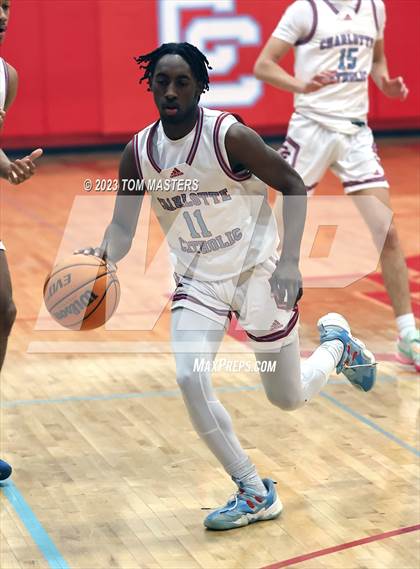 Thumbnail 2 in Watauga @ Charlotte Catholic (NCHSAA 4A Round 1) photogallery.