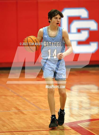 Thumbnail 3 in Watauga @ Charlotte Catholic (NCHSAA 4A Round 1) photogallery.