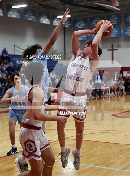 Thumbnail 3 in Watauga @ Charlotte Catholic (NCHSAA 4A Round 1) photogallery.