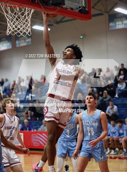 Thumbnail 1 in Watauga @ Charlotte Catholic (NCHSAA 4A Round 1) photogallery.
