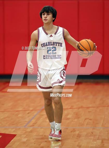 Thumbnail 2 in Watauga @ Charlotte Catholic (NCHSAA 4A Round 1) photogallery.