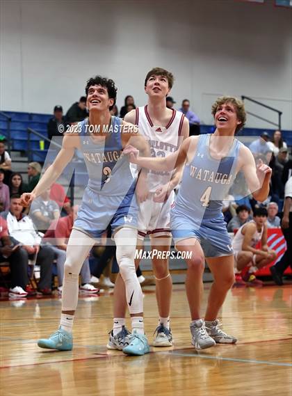 Thumbnail 3 in Watauga @ Charlotte Catholic (NCHSAA 4A Round 1) photogallery.