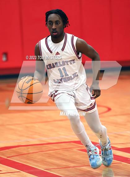 Thumbnail 3 in Watauga @ Charlotte Catholic (NCHSAA 4A Round 1) photogallery.