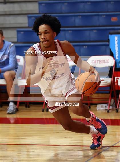 Thumbnail 3 in Watauga @ Charlotte Catholic (NCHSAA 4A Round 1) photogallery.