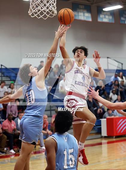 Thumbnail 2 in Watauga @ Charlotte Catholic (NCHSAA 4A Round 1) photogallery.