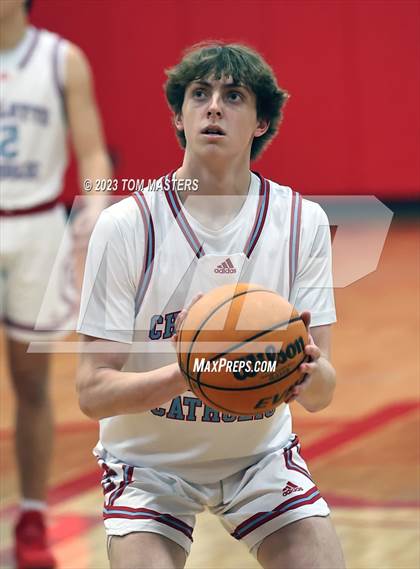 Thumbnail 3 in Watauga @ Charlotte Catholic (NCHSAA 4A Round 1) photogallery.