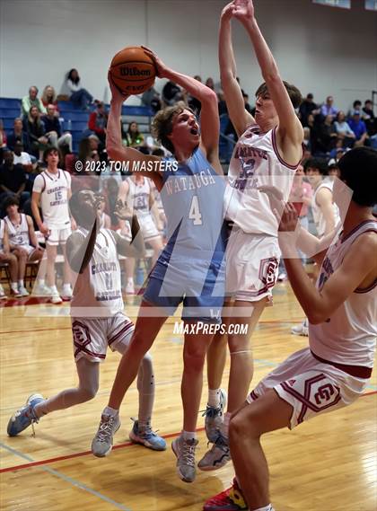 Thumbnail 2 in Watauga @ Charlotte Catholic (NCHSAA 4A Round 1) photogallery.