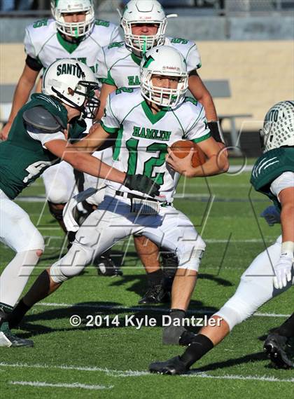 Thumbnail 2 in Hamlin @ Santo (UIL 2A Division 2 Region 2 Semifinal) photogallery.