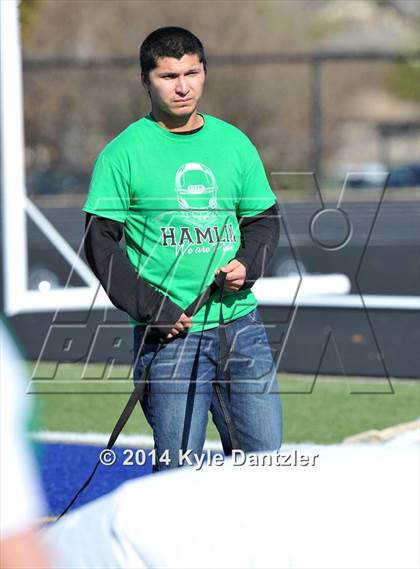 Thumbnail 2 in Hamlin @ Santo (UIL 2A Division 2 Region 2 Semifinal) photogallery.