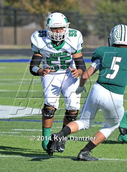 Thumbnail 2 in Hamlin @ Santo (UIL 2A Division 2 Region 2 Semifinal) photogallery.