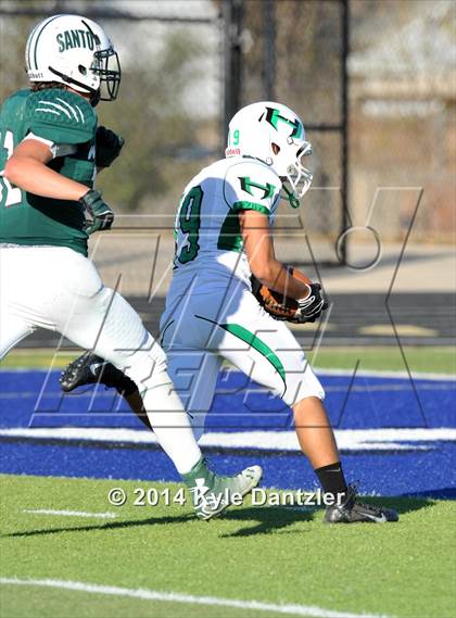 Thumbnail 2 in Hamlin @ Santo (UIL 2A Division 2 Region 2 Semifinal) photogallery.
