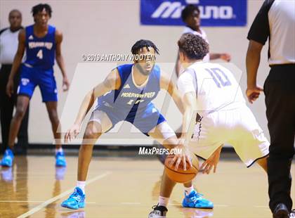 Thumbnail 3 in Northwood Temple Academy vs. Moravian Prep (Hoops and Dreams Showcase Fayetteville, NC) photogallery.
