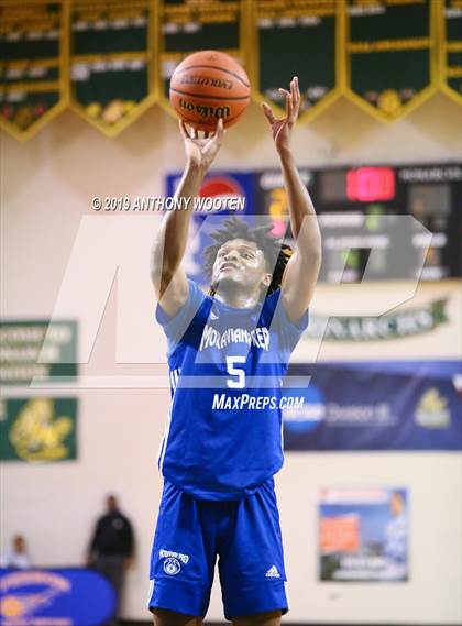 Thumbnail 1 in Northwood Temple Academy vs. Moravian Prep (Hoops and Dreams Showcase Fayetteville, NC) photogallery.