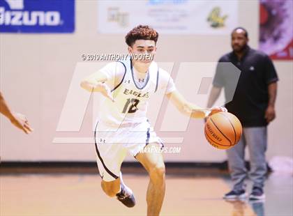 Thumbnail 3 in Northwood Temple Academy vs. Moravian Prep (Hoops and Dreams Showcase Fayetteville, NC) photogallery.