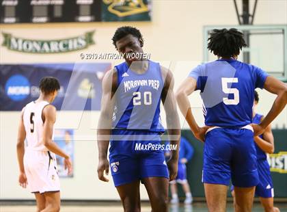 Thumbnail 2 in Northwood Temple Academy vs. Moravian Prep (Hoops and Dreams Showcase Fayetteville, NC) photogallery.