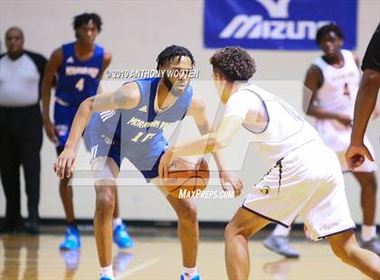 Thumbnail 1 in Northwood Temple Academy vs. Moravian Prep (Hoops and Dreams Showcase Fayetteville, NC) photogallery.