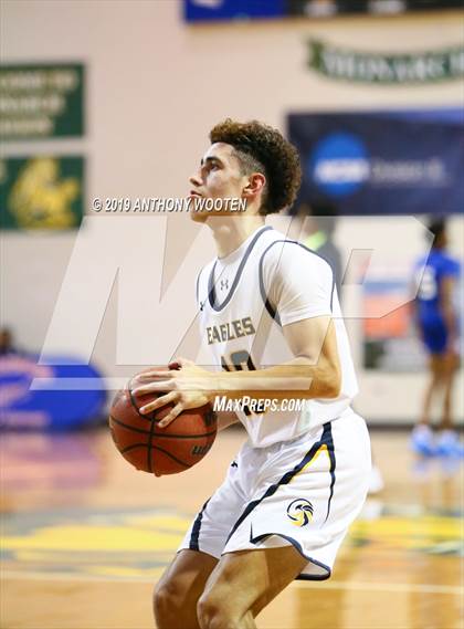 Thumbnail 2 in Northwood Temple Academy vs. Moravian Prep (Hoops and Dreams Showcase Fayetteville, NC) photogallery.