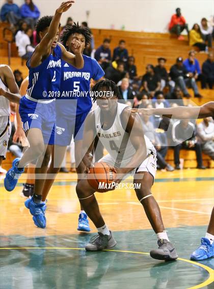 Thumbnail 1 in Northwood Temple Academy vs. Moravian Prep (Hoops and Dreams Showcase Fayetteville, NC) photogallery.