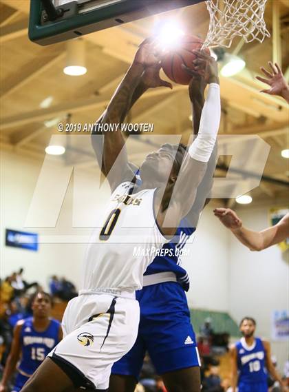 Thumbnail 3 in Northwood Temple Academy vs. Moravian Prep (Hoops and Dreams Showcase Fayetteville, NC) photogallery.