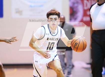 Thumbnail 1 in Northwood Temple Academy vs. Moravian Prep (Hoops and Dreams Showcase Fayetteville, NC) photogallery.