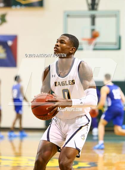 Thumbnail 1 in Northwood Temple Academy vs. Moravian Prep (Hoops and Dreams Showcase Fayetteville, NC) photogallery.