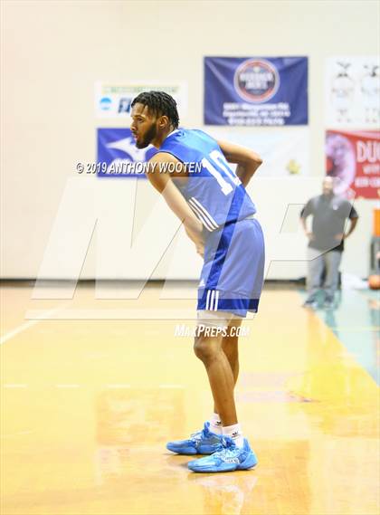 Thumbnail 1 in Northwood Temple Academy vs. Moravian Prep (Hoops and Dreams Showcase Fayetteville, NC) photogallery.