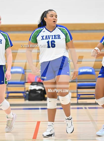 Thumbnail 3 in Xavier College Prep vs. Hamilton photogallery.