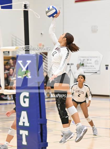 Thumbnail 3 in Xavier College Prep vs. Hamilton photogallery.