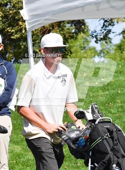 Thumbnail 2 in 3A State Championships Boys Golf Day 2 photogallery.