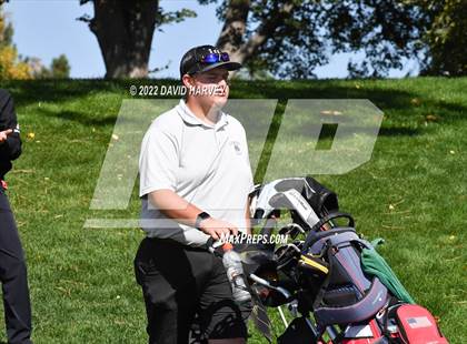 Thumbnail 3 in 3A State Championships Boys Golf Day 2 photogallery.