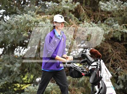 Thumbnail 3 in 3A State Championships Boys Golf Day 2 photogallery.