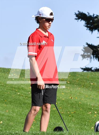 Thumbnail 3 in 3A State Championships Boys Golf Day 2 photogallery.