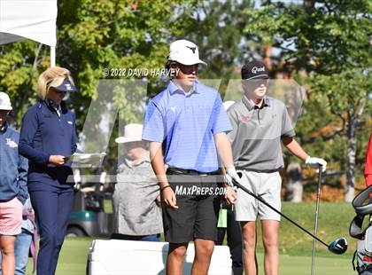 Thumbnail 1 in 3A State Championships Boys Golf Day 2 photogallery.