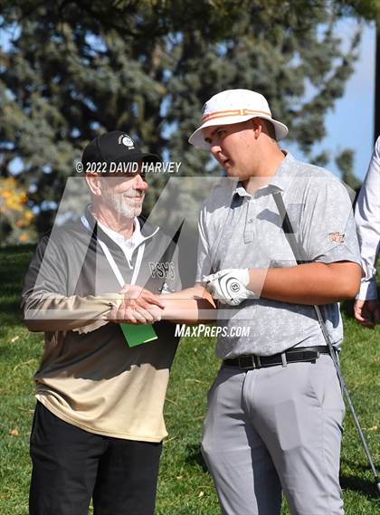 Thumbnail 2 in 3A State Championships Boys Golf Day 2 photogallery.