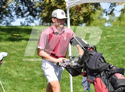 Thumbnail 3 in 3A State Championships Boys Golf Day 2 photogallery.