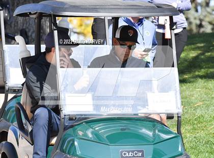 Thumbnail 3 in 3A State Championships Boys Golf Day 2 photogallery.