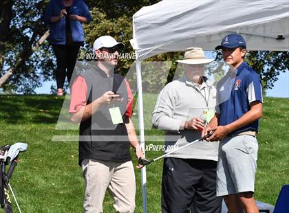 Thumbnail 3 in 3A State Championships Boys Golf Day 2 photogallery.