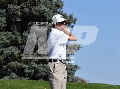 Thumbnail 1 in 3A State Championships Boys Golf Day 2 photogallery.