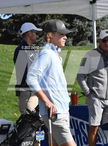 Thumbnail 2 in 3A State Championships Boys Golf Day 2 photogallery.