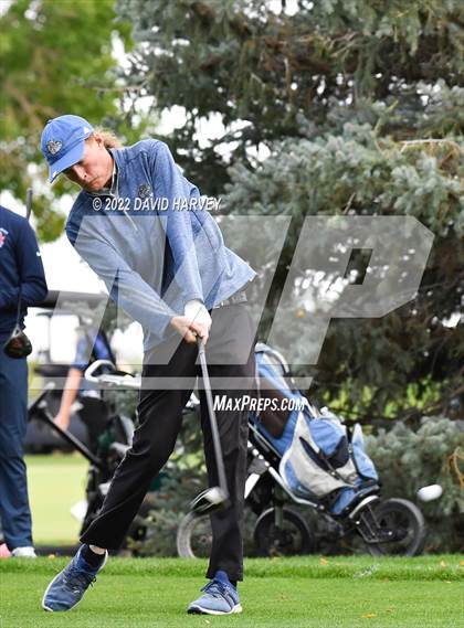 Thumbnail 1 in 3A State Championships Boys Golf Day 2 photogallery.