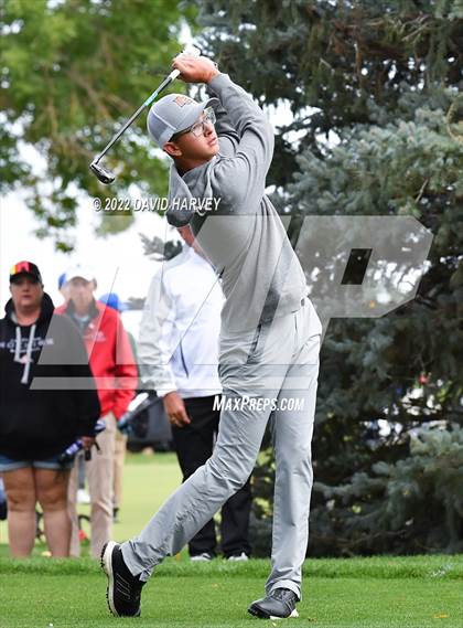 Thumbnail 1 in 3A State Championships Boys Golf Day 2 photogallery.