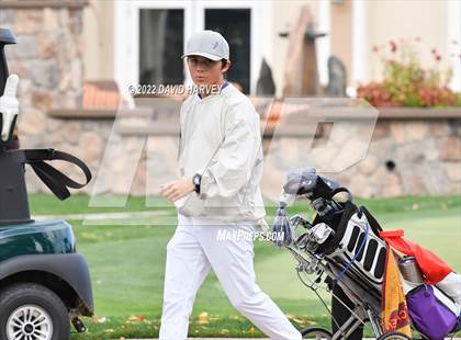 Thumbnail 1 in 3A State Championships Boys Golf Day 2 photogallery.