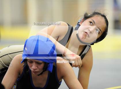 Thumbnail 2 in Foothill vs. El Toro (Lady Big Kat Wrestling Invitational) photogallery.