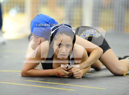 Thumbnail 2 in Foothill vs. El Toro (Lady Big Kat Wrestling Invitational) photogallery.