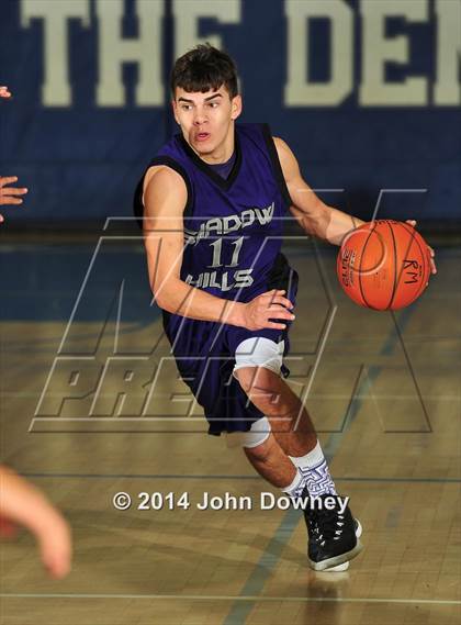 Thumbnail 1 in Shadow Hills vs. Miller (MaxPreps Holiday Classic) photogallery.