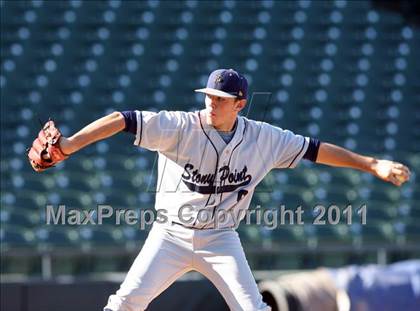 Thumbnail 1 in Stony Point vs. Bell (Rock Hardball Classic) photogallery.