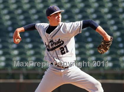 Thumbnail 1 in Stony Point vs. Bell (Rock Hardball Classic) photogallery.