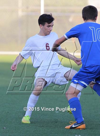 Thumbnail 3 in Desert Christian Academy vs. New Community Jewish (CIF SS D7 Playoffs) photogallery.